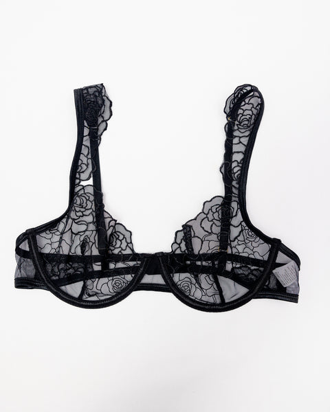 Havana | Bralette Panties Set Black